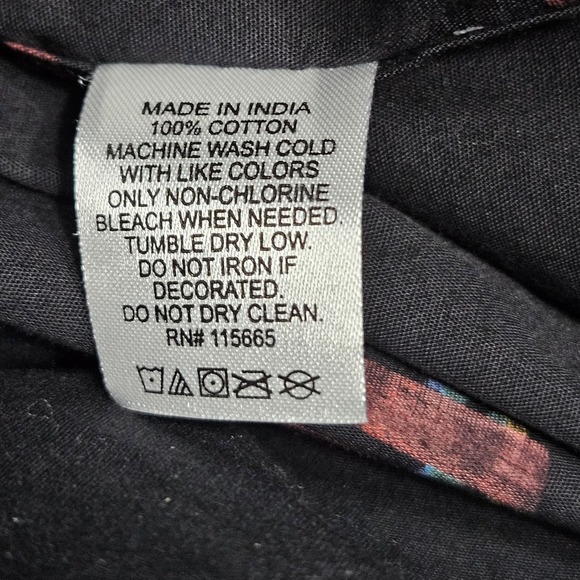 Playstation Button Up Shirt Mens Size XL Black PS AOP Short Sleeve Collar - Picture 5 of 9